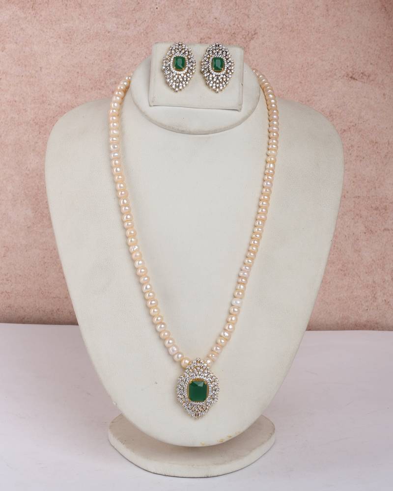 Natural fresh water pearls set from hyderabad