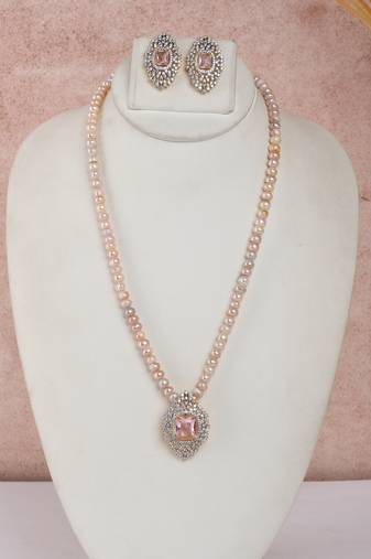 Natural fresh water pearls set from hyderabad