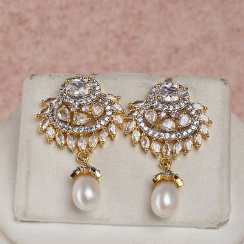 hyderabad freshwater pearl necklace set with pendant 2