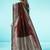 Maroon soft silk blend banarasi jacuard work designer party wear saree with unstitched blouse piece