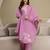 Light pink chanderi thread embroidery readymade suits