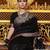 Black soft silk blend banarasi jacuard work designer party wear saree with unstitched blouse piece