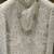 Ivory zardosi & peacock motif hand-embroidered raw silk sherwani mandarin collar