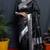 Black soft silk blend banarasi jacuard work designer party wear saree with unstitched blouse piece
