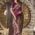 Wine copper soft silk blend banarasi jacuard work designer party wear saree with unstitched blouse piece