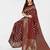 Maroon soft silk blend banarasi jacuard work designer party wear saree with unstitched blouse piece