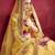 yellow floral designer lehenga choli set
