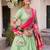 green and pink designer lehenga cholis et