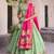 green and pink designer lehenga cholis et