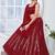 red festive lehenga choli set