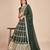 green embroidered lehenga cholis et