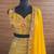 Yellow Floral Festive Lehenga