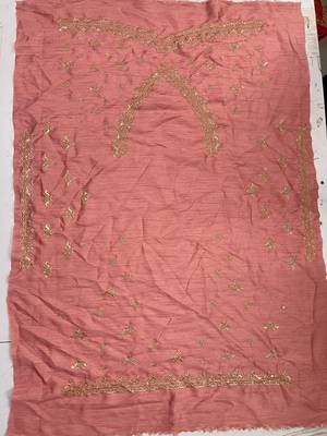 Pink silk blend Zari Embroidery Blush Pink Lehenga Choli With Dupatta 5