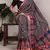 tussar silk printed saree with viscose border