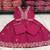 Pink beautiful embroidered kurti pant dupatta set for women