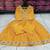 Yellow beautiful embroidered kurti pant dupatta set for women