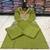 Ethnic green cotton jaipuri embroidery kurta set