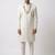 royal white embroidered raw silk sherwani