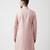 blush pink jacquard sherwani set for men