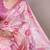 Pink color Printed Tasar Silk Saree