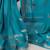 Blue color Weaving  Crepe Saree