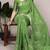 Ligth Green color Weaving  Crepe Saree