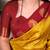 Yellow color Zari Weaving Work Poly Cotton  Saree