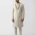white silk sherwani with detailed hand embroidery