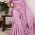 Light Magenta color Woven With Zari Weaving   Cotton Silk Saree