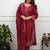 Women's Beautiful Embroidery Work Roman Silk Fabric Straight Kurta Pant and Dupatta Set