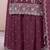 Dark Peach Art Silk Embroidery Sequence Work Kurta Palazzo Set with Dupatta For Women