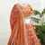 Rust Orange Dori & Moti Work Fendi Silk Embroidered Lehenga Choli with Dupatta