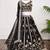 Black Thread & Sequins Work Fox Georgette Embroidered Lehenga Choli with Dupatta