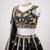 Black Thread & Sequins Work Fox Georgette Embroidered Lehenga Choli with Dupatta