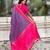 Patola silk ikkat zari weaving saree with contrast blouse piece