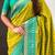 Patola silk ikkat zari weaving saree with contrast blouse piece