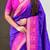 Patola silk ikkat zari weaving saree with contrast blouse piece