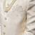 beige silk sherwani set with brasso work