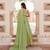Arcadian Green Silk Lehenga Set