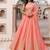 Burnt Coral Lehenga Set