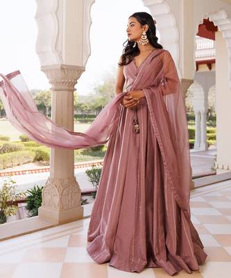 Ash Rose Lehenga Set 2