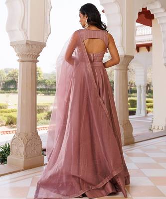 Ash Rose Lehenga Set 4