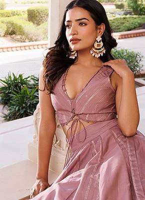 Ash Rose Lehenga Set 5