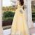 Morning Sun Yellow and Grey Organza Lehenga Set