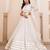 White Whisper Organza Lehenga Set