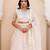 White Whisper Organza Lehenga Set