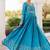 Heaven Mist Blue Cotton Lehenga Set