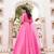 Pink Handwork Cotton Lehenga Set