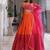 Pink Lemonade and Orange Cotton Lehenga Set