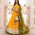 Lemon Chrome Yellow Lehenga Set
